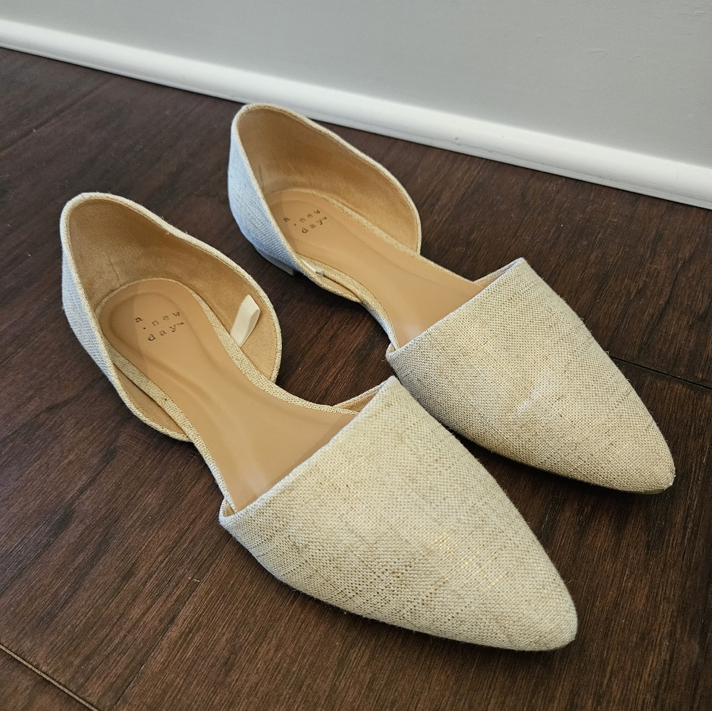 A New Day 'Rebecca' Flats - Gold